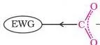 Electron withdrawing groups stabilising the carboxylate anion and strengthening the acid, while electron donating groups destabilise it