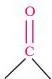Neutral and dipolar resonance forms of the carbonyl group, showing how the group becomes polarised