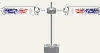 It is then spun in a centrifuge at high speed for several days