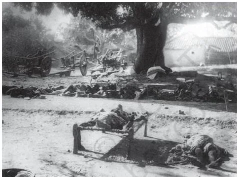 Chauri Chaura incident of 1922, where a peaceful demonstration in a bazaar turned violent, leading Gandhi to call off the Non-Cooperation Movement