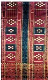 Handloom weavers using fly shuttle technology to improve productivity demonstrating that small-scale production adopted innovations to survive competition with mills