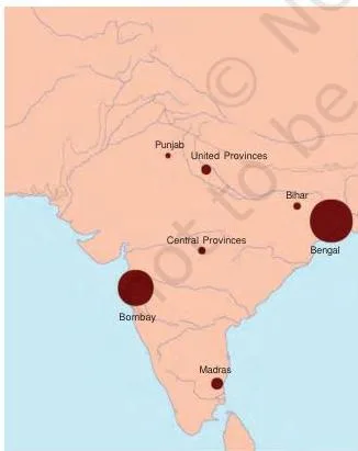 Handloom weavers continuing to expand production in the twentieth century showing families working at various stages of cloth production despite competition from mills