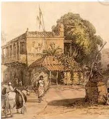 Colonialism and the Countryside: NCERT Class 12 History Chapter 1 A rural scene, painted by William Prinsep, 1820