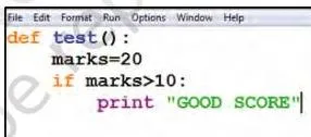 Exception Handling in Python Class 12: NCERT Computer Science Chapter 1 Python script window with a highlighted line that contains a syntax error