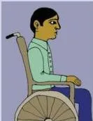 Illustration of Reji's Suffering, the case of medical negligence in which a Class IX student was crippled after improper anaesthesia and his father claimed five lakh rupees