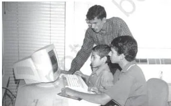 Current Challenges Facing the Indian Economy: NCERT Class 11 Economics Chapter 4 — Human Capital Formation in India A worker handling a digital job on hand, symbolising the task of transforming India into a knowledge economy