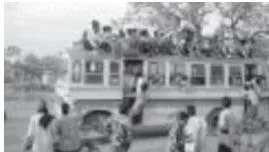 Current Challenges Facing the Indian Economy: NCERT Class 11 Economics Chapter 4 — Human Capital Formation in India People moving with their belongings in search of higher-salaried jobs away from their native place, illustrating migration as a source of human capital