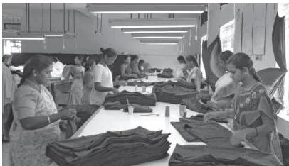 Employment : Growth, Informalisation and Other Issues — NCERT Class 11 Economics Chapter 6 Garment workers: upcoming factory employment for women