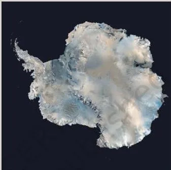 Environment and Natural Resources Class 12 PDF (Chapter 6) The Antarctic continent as a vast ice landscape, the shared region that holds most of the world's terrestrial ice and fresh water