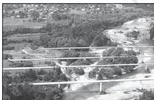 Pipelines carrying natural gas across open country in Ukraine, showing pipelines functioning as land routes for gas