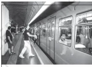 Tube Train in Vienna