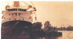 Lifelines of National Economy Class 10: NCERT Chapter 7 PDF Handling of oversize cargo at V.O. Chidambaranar (Tuticorin) port, showing the variety of cargoes this natural harbour manages