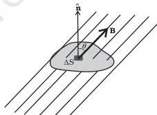 Magnetism and Matter Class 12 Formulas A small vector area element delta S on a closed surface S, the element used to define magnetic flux in Gauss's law for magnetism