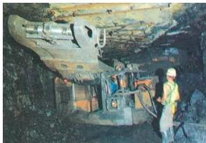 Minerals and Energy Resources Class 10: NCERT Chapter 5 PDF (a): A view from inside of a coal mine