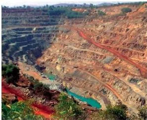 Minerals and Energy Resources Class 10: NCERT Chapter 5 PDF Iron ore mine
