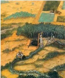 Peasants, Zamindars Class 12: NCERT Chapter 4 PDF A rural scene in a seventeenth-century Mughal painting, a rare court-made image of village life that opens the chapter