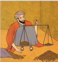 Peasants, Zamindars Class 12: NCERT Chapter 4 PDF A shroff, or Indian money changer, at work at a stall, the village money-economy figure Tavernier found in even very small villages