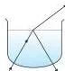 Ray Optics and Optical Instruments Class 12 Notes An optical fibre bent into a curve with light travelling along it by successive total internal reflections off the core-cladding boundary