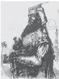 Rebels and the Raj Class 12: Chapter 2 PDF and Key Themes Popular print of Rani Lakshmi Bai in battle armour with sword in hand on horseback, the warrior image the chapter's nationalist section discusses