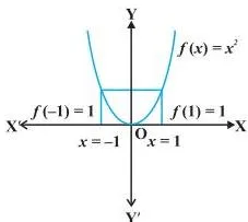 Relations and Functions Class 12 Notes: Quick Revision Arrow diagram of the piecewise function on natural numbers sending odd x to x plus 1 and even x to x minus 1, showing a one-one onto pairing