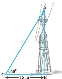 Some Applications of Trigonometry Class 10 Formulas Right triangle formed by an upright tower, the ground distance from its foot, and the angle of elevation of its top