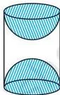 Surface Areas and Volumes 12 Class 10 9. A wooden article was made by scooping out a hemisphere from each end of a solid cylinder, as shown in Fig. 12.11.