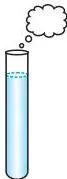 Surface Areas and Volumes 12 Class 10 A test tube drawn as two parts joined together: a hollow cylinder on top and a hollow hemisphere at the bottom