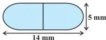 Surface Areas and Volumes Class 10 Formulas A medicine capsule made of a cylinder with a hemisphere at each end, the combined solid whose surface area is the sum of the three curved surfaces