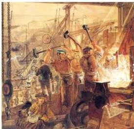 The abundance of labour in the market affected the lives of workers.