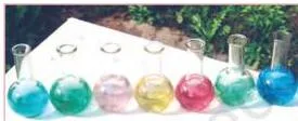 The d and f Block Elements Class 12 Notes: Revision Guide Seven test-tube solutions of aqueous transition metal ions V4+, V3+, Mn2+, Fe3+, Co2+, Ni2+ and Cu2+ in different colours