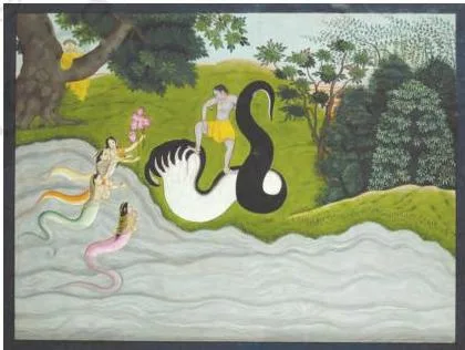The Pahari Schools of Painting Class 12: Chapter PDF Sansar Chand ascended to the throne at the tender age of 10 years after the kingdom had been restored to its earlier glory by his grandfather Ghamand Chand.