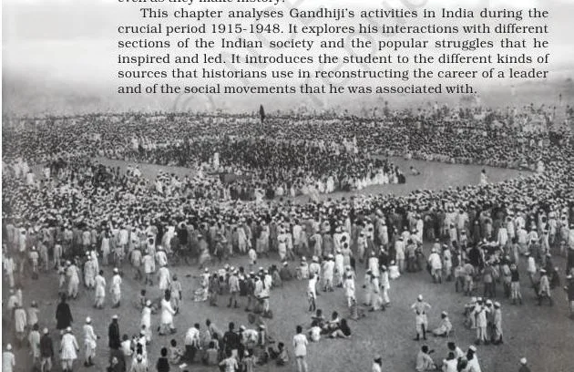 A large crowd gathered on the banks of the Sabarmati River listening to Mahatma Gandhi speak just before he set out on the Salt March in 1930