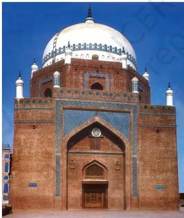 Bhakti-Sufi Traditions Class 12: NCERT Chapter 2 PDF and Guide The dargah of Shaikh Bahauddin Zakariya at Multan, a sufi tomb-shrine that became a centre of pilgrimage after the saint's death