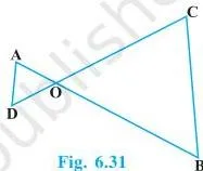 Triangles Class 10 Formulas A lamp-post and a girl walking away from it with her shadow on the ground, showing similar right triangles used to find a shadow length